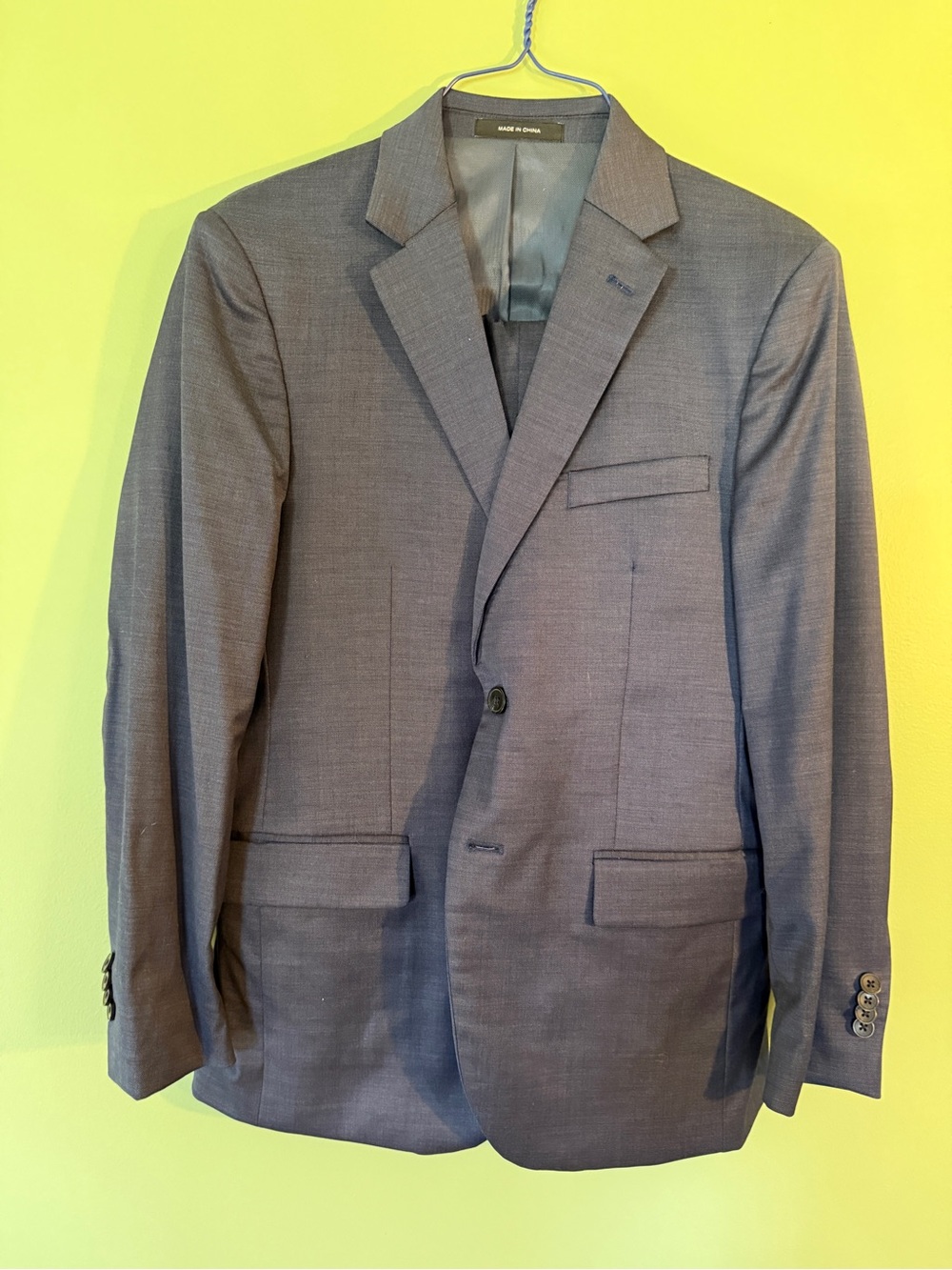 Men's Awearness Kenneth Cole Blue Suit & Pants